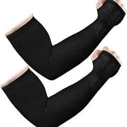 AURYX Compression Sports & Driving Arm Sleeves for men & women Protect skin from UV-rays, skin tanning, for running, cycling, bike riding, cricket & outdoor-image-38