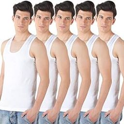 Men Interlock Modern Fit Vest Pack Of 5-image-33