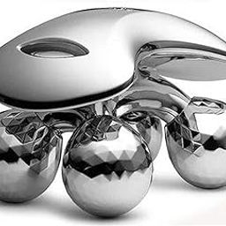 3D Roller Body Massager with 360° Rotation, Chrome-Plated Metal, Ergonomic Design-image-63