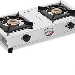Gas Stove 2 Burners | 2 Years Warranty, ISI Certified | Gas Stove, 2 Burner Gas Stove, Chrome Plated 2 Burners, Gas Chulha, LPG & PNG Compatible (Stainless Steel - Unite)-image-66