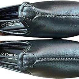 Men's Foam Nagra Loafer Shoes | Slip-On Casual & TPR Sole Fashion Footwear | Lightweight Breathable Synthetic Leather |-image-93