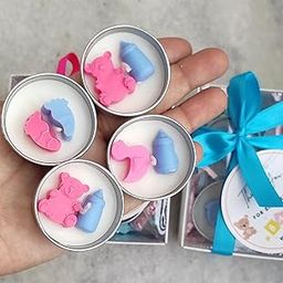 Love and Lather Baby Shower Candles/Two Boxes/Each Box Contain 4 T Light Candles/Baby Shower Return Gifts/Baby Shower Return Favors-image-24