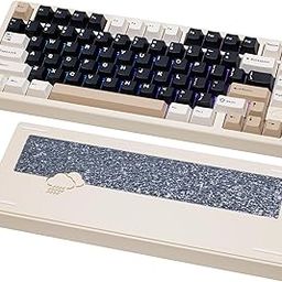 KEEBMONKEY WOBKEY Rainy 75 CNC Aluminum HMX/JWK/Cocoa Switches Triple-Mode Connectivity Mechanical Keyboard with Superior Acoustics, RGB/FR4/Silver SUS304/7000mAh/Cocoa Switch (Pro - White)-image-21