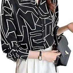 Women Magic Cotton Fabric_Shirt_Casual Wear_Regular Fit_Trendy Outfit_Stylish and Comfortable_Collar Neck_Full Sleeve_Size S to XL-picture-17