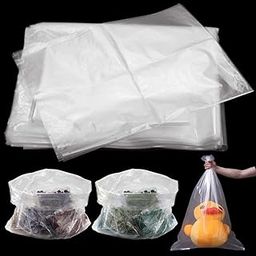 CLassiC Eco Friendly Bags Dny - Ldpe Food Grade Polyethylene Bag | Multipurpose Packaging And Storing Pouches| 51 Microns Thickness | Pack Of 100 Pcs | (1 Kg, 100), Twist-Tite-image-67