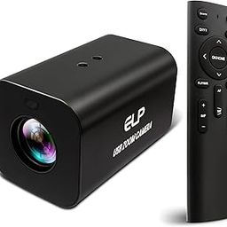 IFWATER HDMI 12X Zoom USB Camera 4K Autofocus 60FPS High Speed USB Webcam USB HDMI Simultaneous Output PC Camera Manual Zoom Remote Control Camera for TV Projector Video Conferencing Church Streaming-0