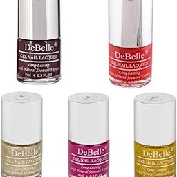 DeBelle Gel Nail Polish Combo Set of 5 (Sassy Collection), 40 ml (8 ml Each)-picture-50