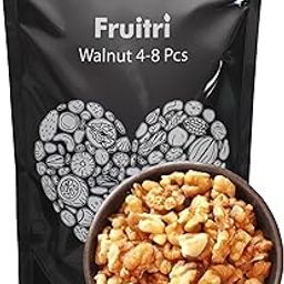 Fruitri Light Broken Kashmiri Walnut kernels, Akhrot Giri without Shell (1kg)-image-3