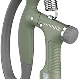 ShopiMoz Electronic Adjustable Hand Grip Strengthener 10 to 100kg Hand Gripper With Counter for Men & Women Gym Workout Hand Exercise Equipment Forearm Exercise, Finger Exercise Power Gripper (Green)-picture-31