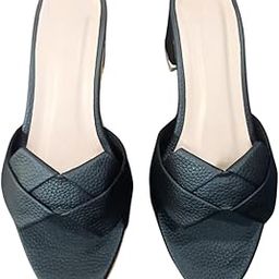 Mules Comfortable Casual Ballies Slip On Backless Pointed Toe Mules for Women & Girls-image-92