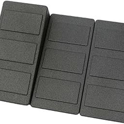 CALANDIS™ 3Pcs Squat Wedge Antislip Exercise Yoga Foam Wedge for Squats Women Men Yoga | Balance Trainers | Fitness Equipment Gear | Fitness Running Yoga-picture-23