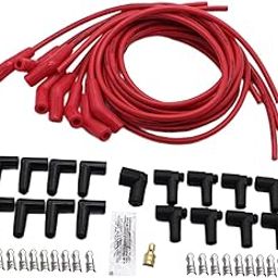 LOOM TREE® 8.5mm Spark Plug Wire Set 135 45 Degree Boots for Ford Auto Accessories | Parts & Accessories | Car & Truck Parts | Ignition Systems | Distributors & Parts-76