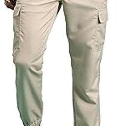 Men's Slim-Fit Cotton Jogger Trousers | Breathable Fabric | Tapered Fit | All-Day Comfort | Trouser for Men | Men Trousers | Jogger Pant-image-53
