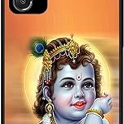 NDCOM for Samsung Galaxy S24 FE 5G Back Cover Krishna Printed Metal Case-27