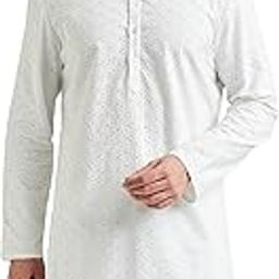 Men's Cotton Regular Fit Casual Kurta-image-12