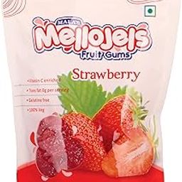Mala's, MelloJels Fruity Candies Pack of 3, Strawberry, 450 gram-image-49