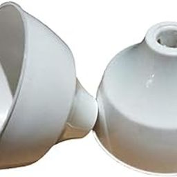 Nechu Kitchen Ceiling Fan Canopy Cover, White, 1 Pair-picture-15