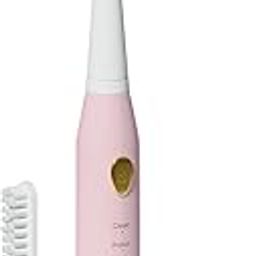 Lifelong Rechargeable Toothbrush for Adults - Smart Brush with 5 Cleaning Modes & Smart Auto Shut-Off - Waterproof Electronic Toothbrush - 2 Electric Heads, 500mAh Long-Lasting Battery (Pink, LLDC135)-9
