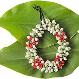 Prafullit Flowers Artificial Garland Flower Gajra Hair Bun Accessory for Women & Girl-27