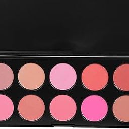 MAKE UP FOR LIFE 10 Color Blusher Palette, Multicolor, 60 g-picture-35