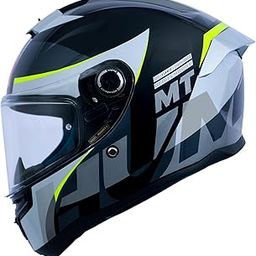 MT Helmets Hummer S Oasis | ECE 22.06, DOT & ISI Certified Full Face Helmet | High Impact Resistant Polymer Shell | Pinlock Max Vision & Photochromic Visor Ready-picture-15