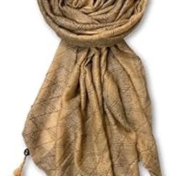 Scarf for Women Stylish Woven Checkered Cotton with Tassels | Hijab Scarf | Stole | Soft, Lightweight, and Latest Scarves | 72 x 32 Inches-45