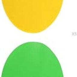 bnf® 10pcs Sports Spot Markers Soccer Basketball Floor Spots Green&Yellow|Sporting Goods | Team Sports | Soccer | Training Aids-image-17