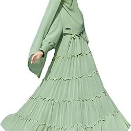 5 Chun XL Size Premium Design Burqa For women & Girls For All Occasion-image-38