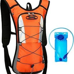 CALANDIS™ Hydration Backpack with 2L Hydration Bladder for Biking Backpacking Climbing Orange | Hydration Packs | Hiking Backpacks | & Hiking | Outdoor Sports-image-66