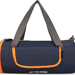 Gym Bag, Duffle Gym Bags for Men, Women, Boys & Girls, Gym Bag for Workout & Travel, Polyester Fitness Bag with Adjustable Shoulder Strap (48x21x21cm, Sky Orange)-image-17