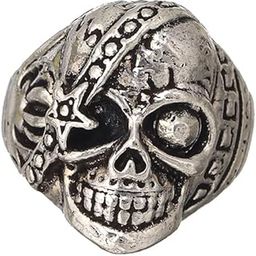 Bold by Happy Skull Silver-Plated Ring for Men-image-13