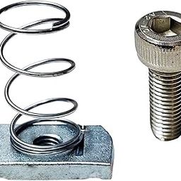 Daystar Solutions Solar Panel Mounting M8 Allen Bolts 30mm & M8 Spring Nut Each (Pack of 20)-picture-8