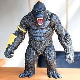FUNFOB Gorilla King Kong Action Figure Height -17cm Collectible PVC Multicolour | Kong Yellow with Band-image-8