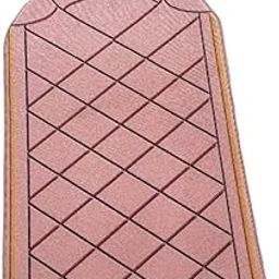 MYADDICTION Flannel Prayer Rug Doormat Floor Mat for Ramadan Eid Gift Pink Large-image-32