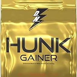 DIVINE NUTRITION BIGGER-FASTER-STRONGER Hunk Gainer | 15g Protein, 150g Per serving, 20 serving | With Complex Carbs, High Protein & Digestive Enzymes (1 Kg, Kesar Badam)-image-69