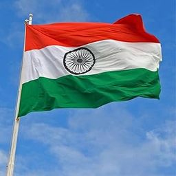 Indian Flag TIRANGA (1 Piece)(Size-3 Feets X 4.5 Feets) Satin Fabric-image-14