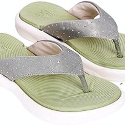 CASUAL SLIPPER FOR WOMEN (Kia06GREEN6)-image-42