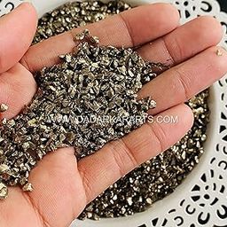 Stunning Black Glass Glitter Flakes 80gms-image-2