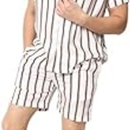 Co Ord Set for Men | Night Suit | T-Shirt and Shorts Set for Man | Night Dress | Pyjama Set | Summer Wear | Lounge wear | Beach Outfit-picture-53