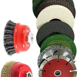 Sauran 10Pc 4inch Angle Grinder Accessories Cut Off Include Flap Disc Nylon Buffing Polishing Wheel With Cup Brush Wheel Power Hand Tool Kit (10 Tools)-image-52