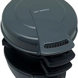Sandwich Maker Small Toastie Maker Cheese Maker Multifunction Baking Machine Gray-image-28