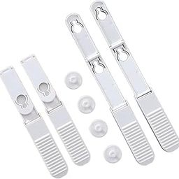 ARTISOUL® 4Pcs Bed Sheet Holders Hotel Home Clamps Mattress Sheet Straps Folding Clips | Bedding | Other Bedding-image-40