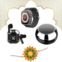 (Raksha Bandhan Special Combo Offer for Sister) Branded Ultra Smart Watch with 1.99'' HD Display, Bluetooth Speaker Earbuds-image-60