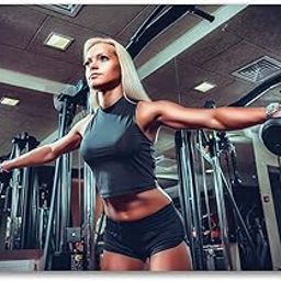 Tamatina Gym Posters - Gym Posters Motivational - Gym Posters for Wall - Gym Posters Big Size – 18 inches x 12 inches (45 cms x 30 cms) – Workout Posters Big - G168-image-95