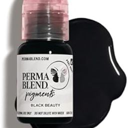 Perma Blend Permanent Makeup Micro Pigment Black Beauty, 15ml-28