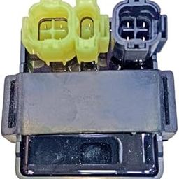 Deutsche C.D.I. Unit Compatible withHonda Activa 125 HET (2019 Model) (4+2+4 Pin) (K24A) Bike Accessory | CDI Unit for Bike | Black Replacement CDI Unit | OEM (Original Equipment Manufacturer)-1