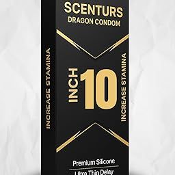 Orignal Big Size Extra Large Dragon 10 inch Condom for Men XL SIZE WIth Scenturs Brands-image-94