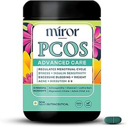 Miror PCOS — Advanced Care for Women | Shatavari, Ashok Chal, Lodhra & Ashwagandha | Supports Monthly Cycle, Hormonal Balance, Skin & Weight | 30 Tablets-image-10