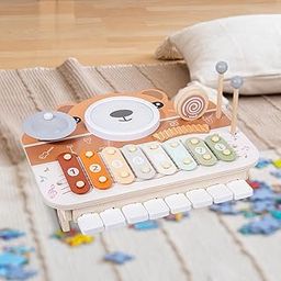 Enakshi (LABEL) Creations Musical Instruments Toy Interactive for Beginners Girls Boys 1 2 3 Years Old|Toys & Hobbies | Educational | Music & Art-image-86