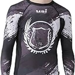 USI UNIVERSAL Rash Guard For Gym, Running, Cycling, Swimming, Cricket, Basketball | Rashguard Swimming Costume For Men | Rash Guard For Man (X-Large, Grey)-image-14